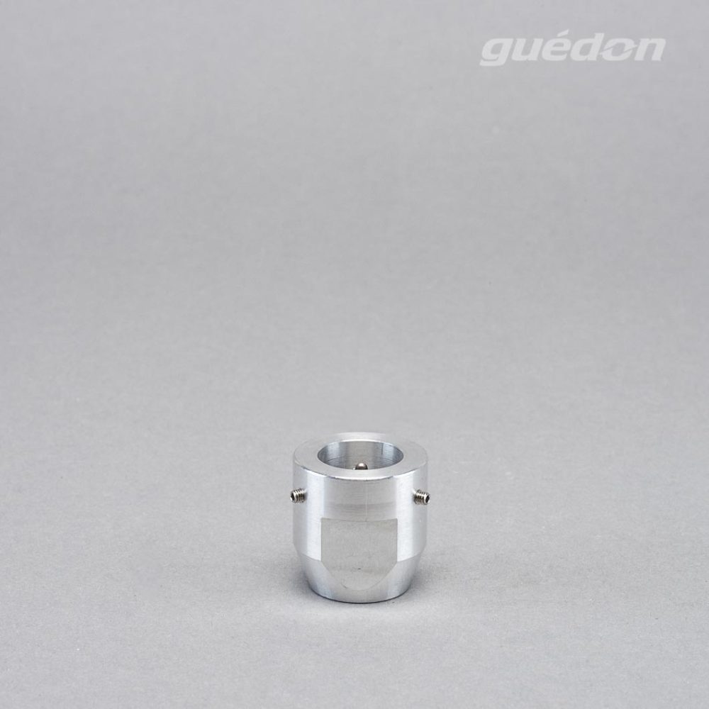 Adapter mit Gewindeanschluss für Vakuumerzeuger / Minigebläse 100 aus Aluminium mit innenliegender O-Ringdichtung