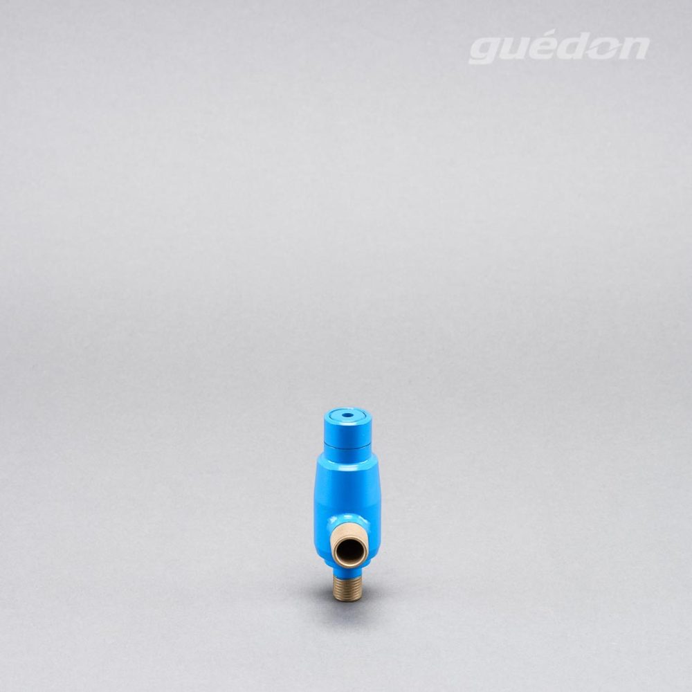 Ejektor blau: extrem robuster Vakuumerzeuger, hoher Vakuumpegel von 810 mbar bei gleichzeitig hoher Ansaugmenge von 26 - 965 Nl/min erreichbar