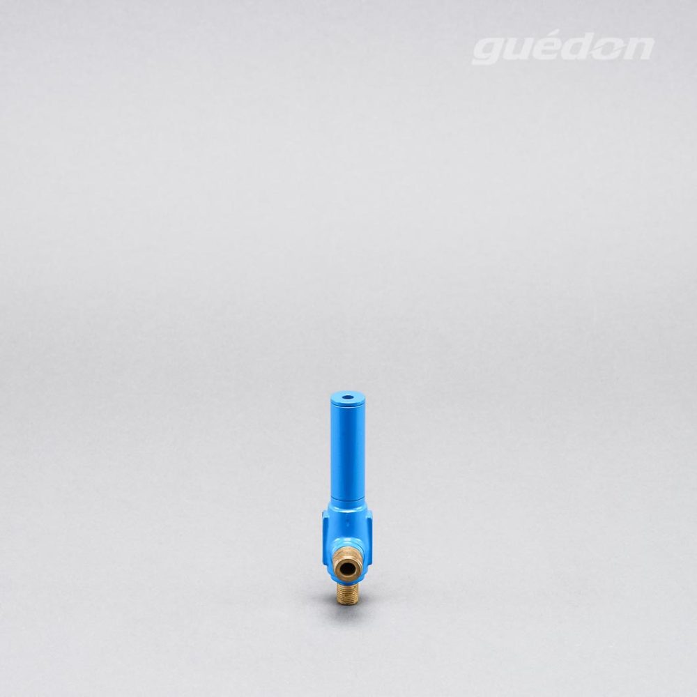 Ejektor blau: extrem robuster Vakuumerzeuger, hoher Vakuumpegel von 810 mbar bei gleichzeitig hoher Ansaugmenge von 26 - 965 Nl/min erreichbar, Standardschalldämpfer