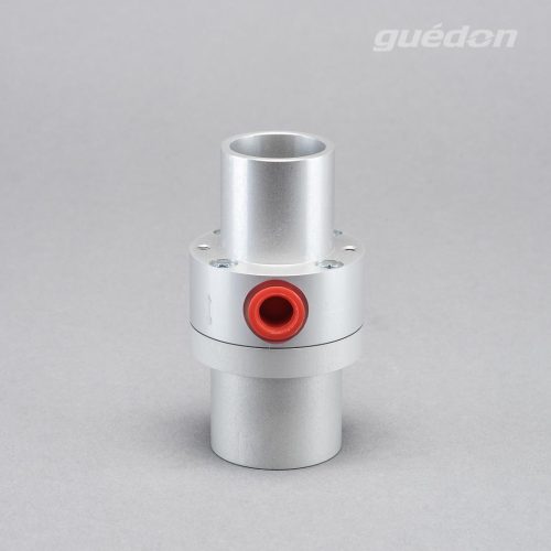 Minigebläse: Vakuumerzeuger mit hohem Volumenstrom zum Handling von sehr porösen Produkten und zur Förderung von leichten Werkstücken, Durchgang 20 mm