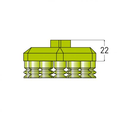 Flächensauger Mini als one-for-one Sonderlösung für Werkstücke, deren Anzahl, Form oder Aufnahmeposition pro Zyklus variieren - ab Losgröße 1